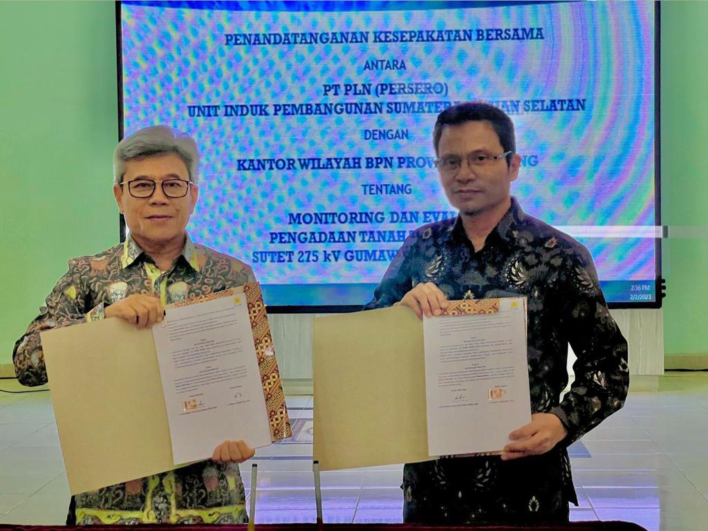 Gandeng BPN, PLN Akselerasi Proses Pengadaan Tanah Tol Listrik Sumatera