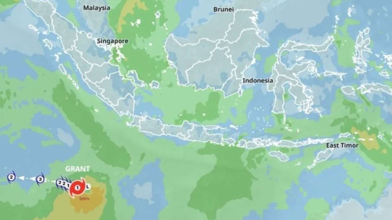 Siklon Tropis Grant Terbentuk, Waspadai Lonjakan Gelombang di Wilayah Berikut