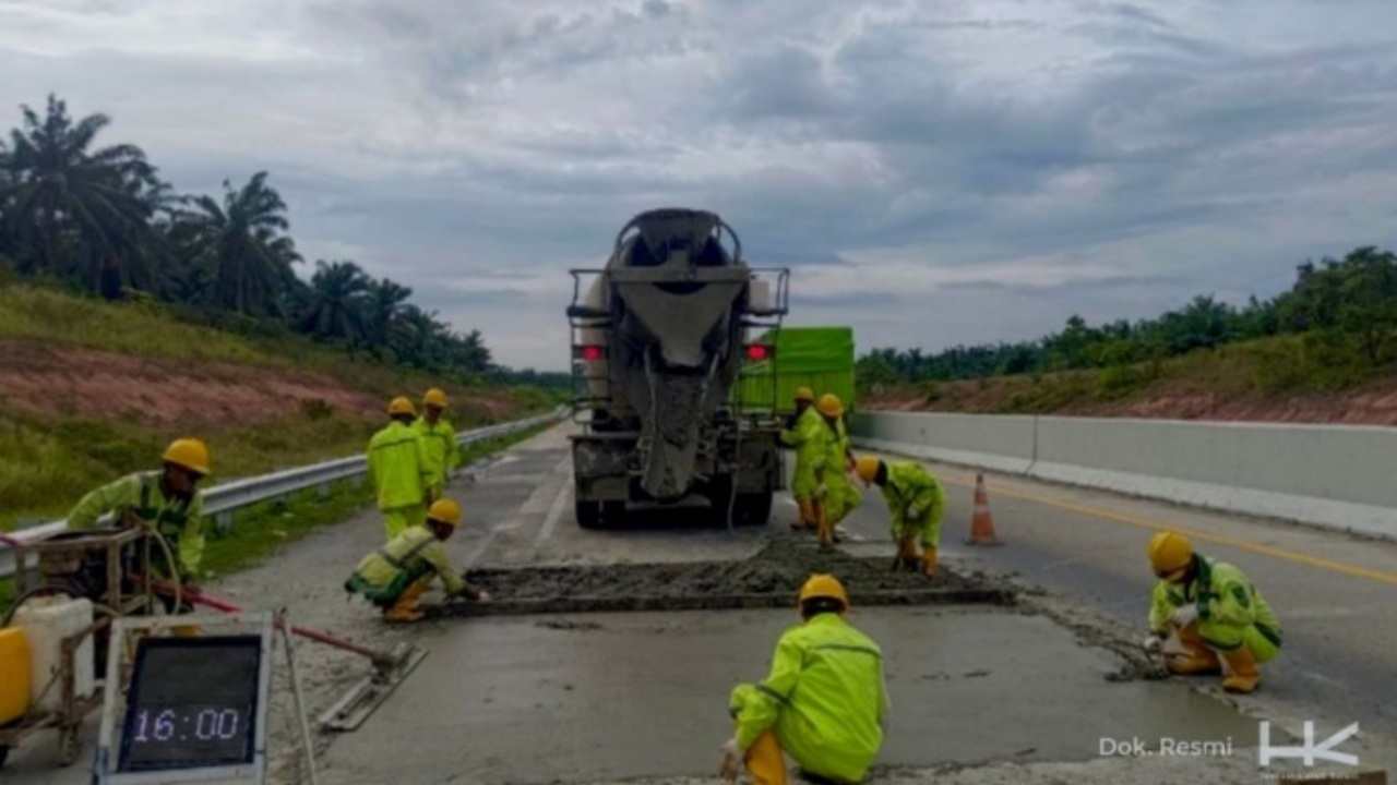 Sambut Nataru, Perbaikan Tol Terpeka Dikebut, Ini Target Penyelesaiannya