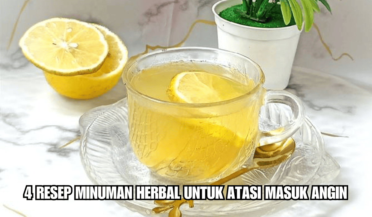 Masuk Angin Menyerang? Coba 4 Resep Minuman Herbal Ini, Badan Jadi Segar Kembali!