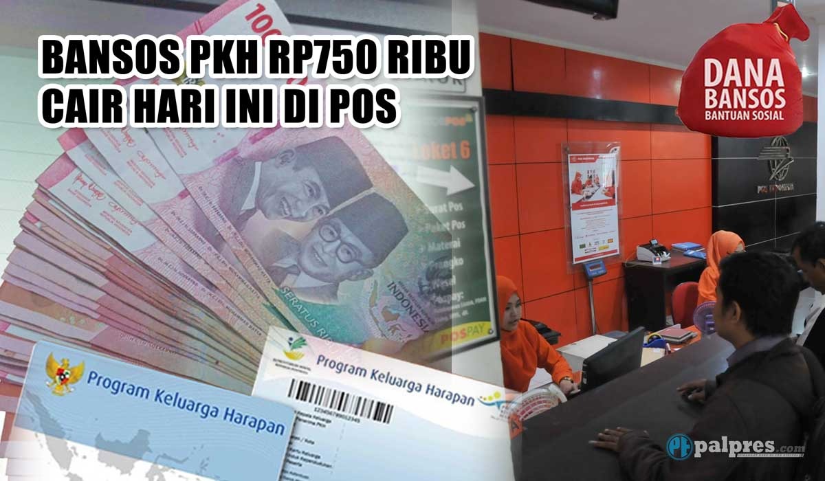 KPM Bergembira, Bansos PKH Rp750 Ribu Cair Hari Ini di Pos, Siapkan Syaratnya Pengambilannya Ya