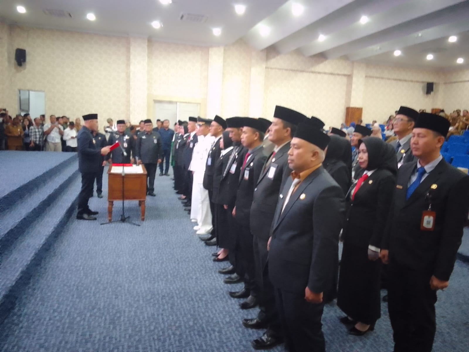 Wali Kota Lubuk Linggau H Rachmat Hidayat Lantik Pejabat Pimpinan Tinggi Pratama dan Administrator