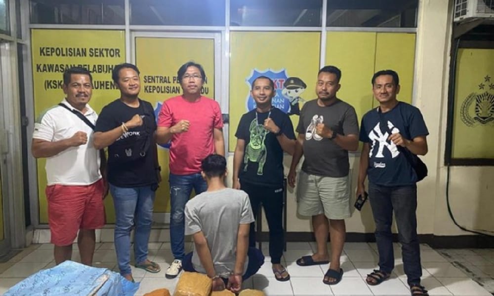 MANTAP! Polisi Gagalkan Penyeludupan 11 Kilo Ganja, Begini Kronologinya 