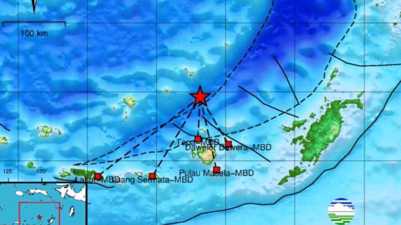 Gempa 4.3 Magnitudo Pagi Ini Guncang Maluku Barat Daya, Tak Berpotensi Tsunami, Cek Episentrumnya