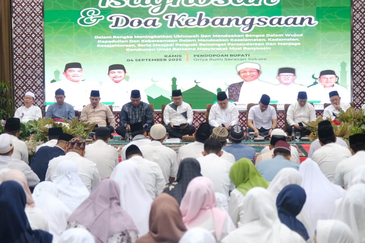 Warga Muba Gelar Dzikir dan Doa Bersama untuk Keselamatan Bangsa