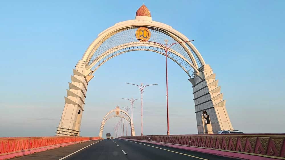 Berjarak 15,71 KM dari Palembang, Inilah Jembatan Tol Terpanjang di Indonesia
