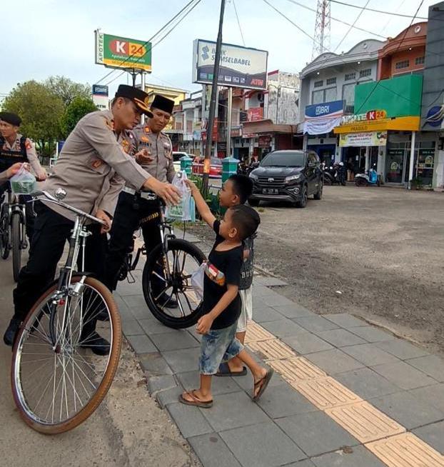 Cara ‘Ngabuburit’ Ala Kapolres Muba Bersama Jajaran di Bulan Ramadan, Yuk Lihat!