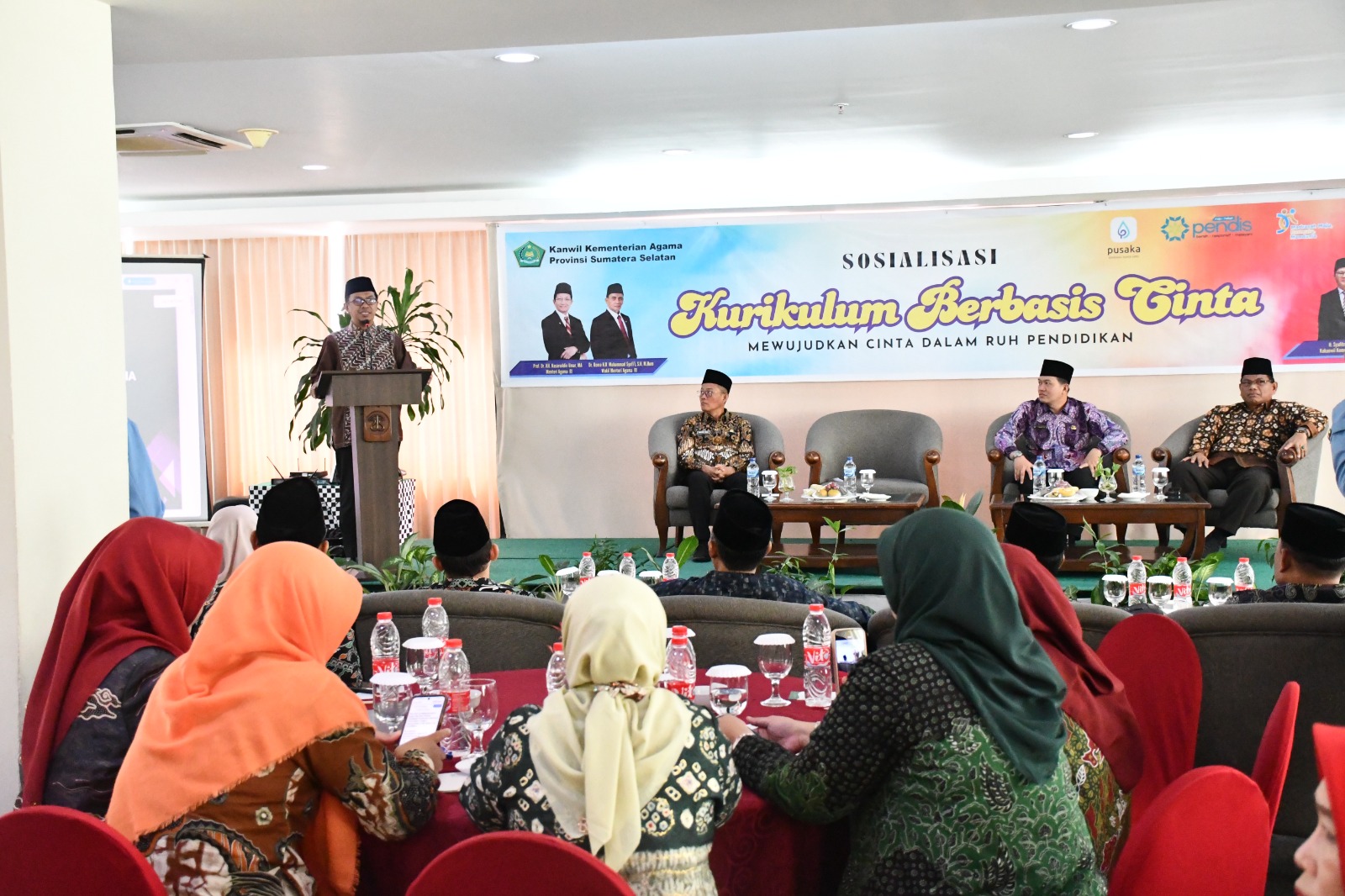 Kemenag Sumsel Hadirkan Tenaga Ahli Menag Sosialisasi Kurikulum Cinta