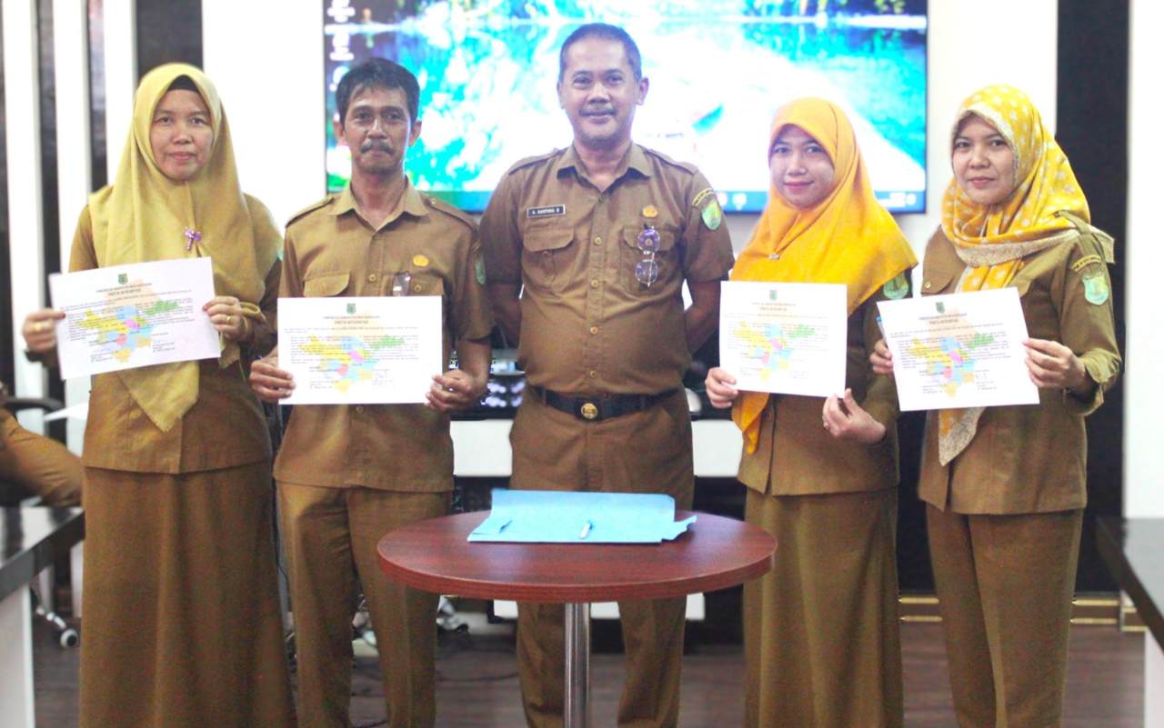 Dinkominfo Muba Lakukan Penandatanganan Pakta Integritas 2025, Ini Tujuannya