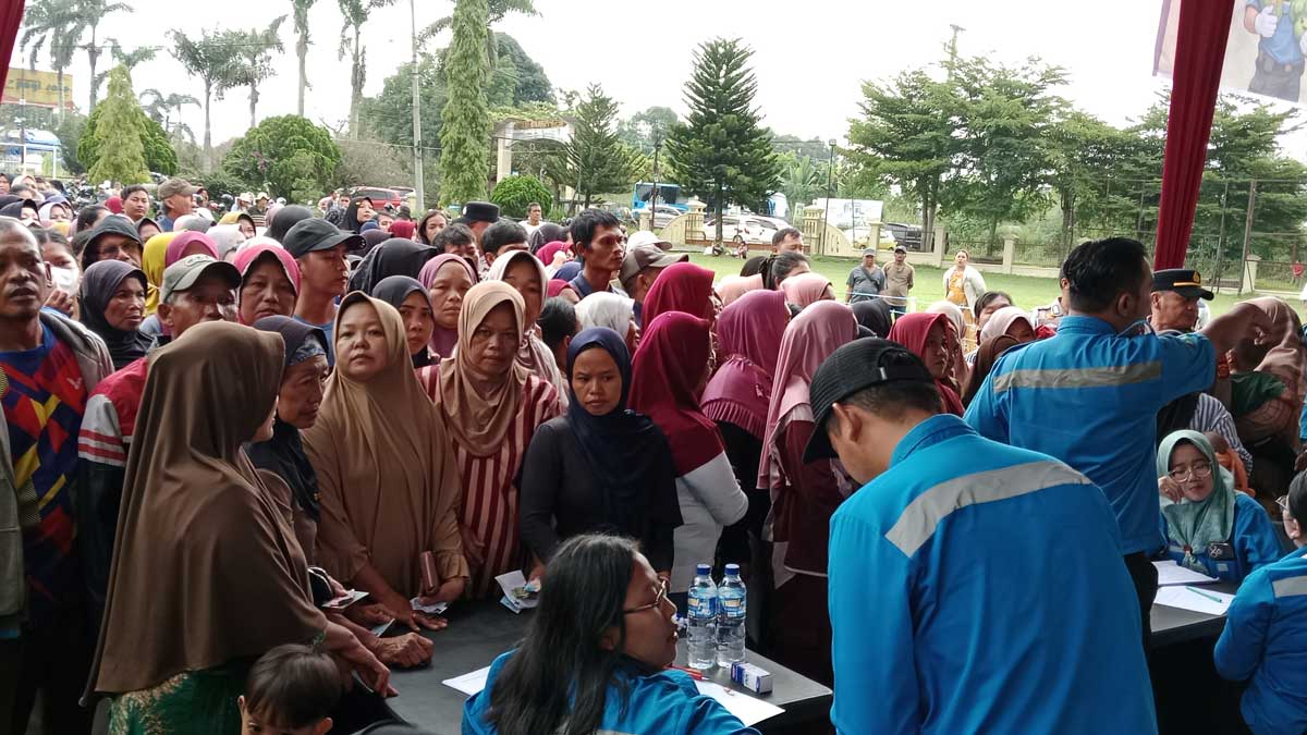 Heboh! Ribuan Emak-emak Serbu Polres Ogan Ilir, Ternyata Ini yang Mereka Incar