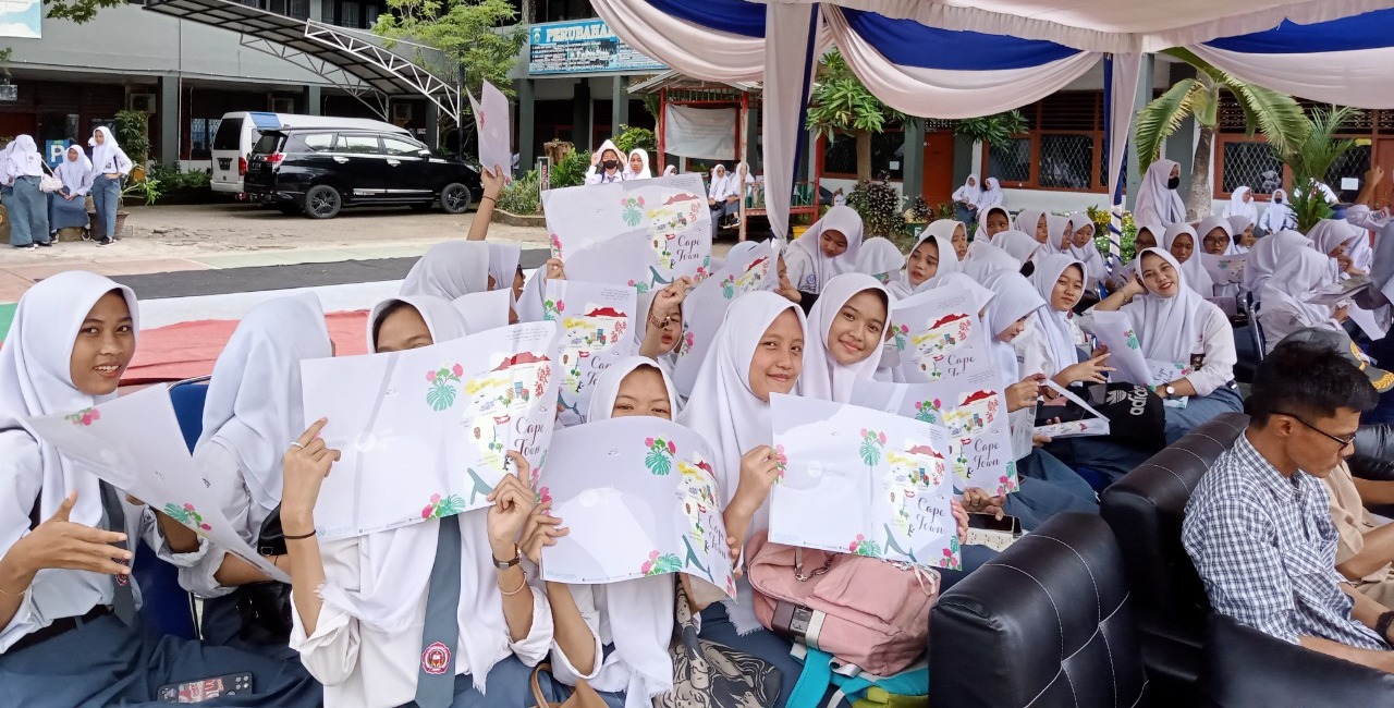 Wardah Beauty Moves Youth School Edukasi Pelajar SMK Negeri 1 Palembang