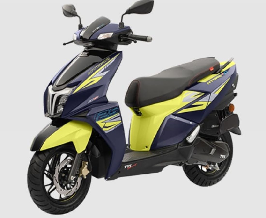 KEREN! Motor Matic TVS Ntorq 150 Terbaru Dilengkapi Teknologi Mobil Mewah