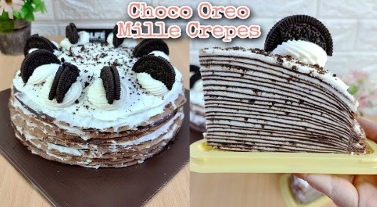 Bisa Jadi Ide Jualan! Ini Resep Mille Crepes Oreo Dessert Lezat Kecintaan Semua Umat