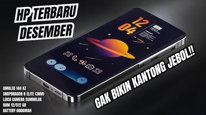 Peforma Gila dengan Kamera Cerah dan Harga Murah, Inilah Pilihan HP Keluaran Desember 2024