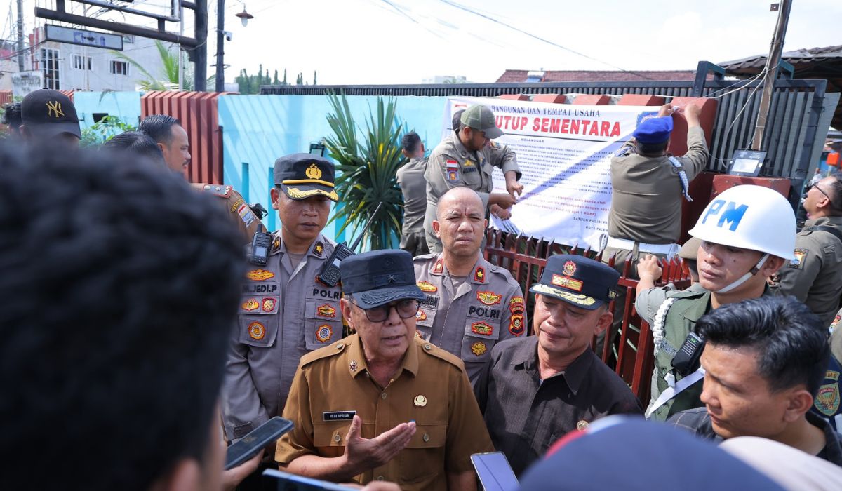 Pemkot Palembang Resmi Segel Tempat Hiburan Darma Agung, Ternyata Ini Penyebabnya