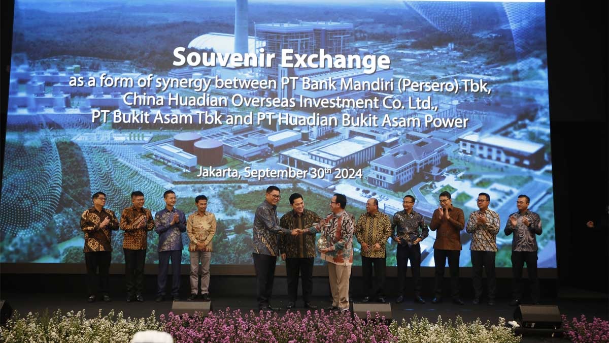 Penuhi Kebutuhan Listrik Nasional, Bank Mandiri Teken Kerja Sama Strategis dengan PT Huadian Bukit Asam Power