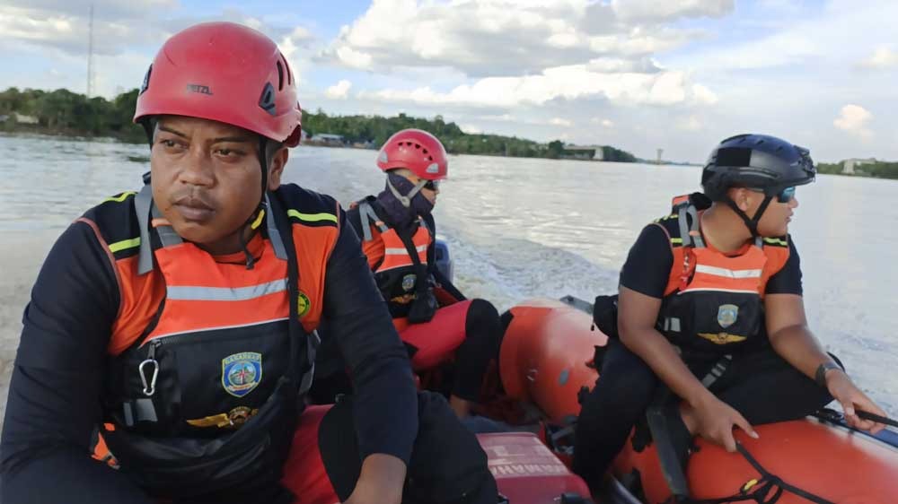 Geteknya Kecelakaan, Nelayan Tenggelam di Sungai Musi, Ini Respon Cepat Basarnas Palembang 