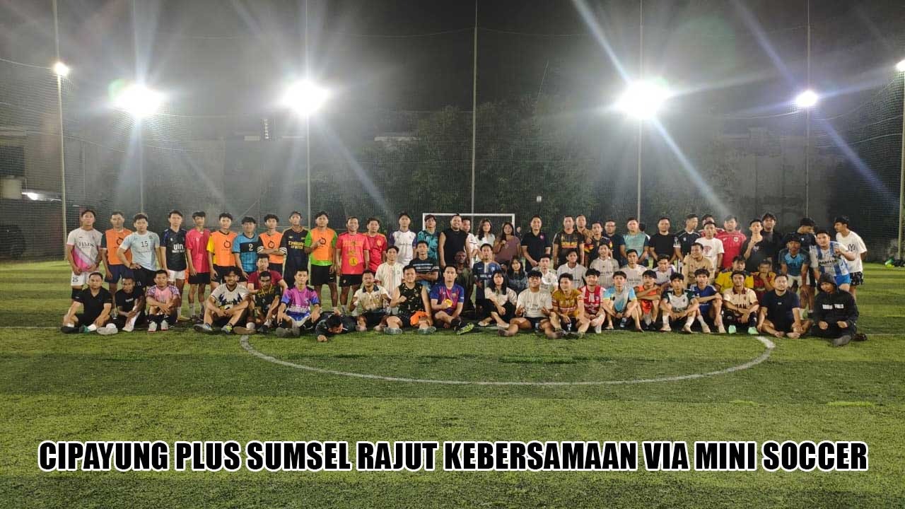 GEGER SULTAN! Cipayung Plus Sumsel Sat-Set Gelar Mini Soccer, Sumsel Zero Conflict Fix Bikin Merinding!