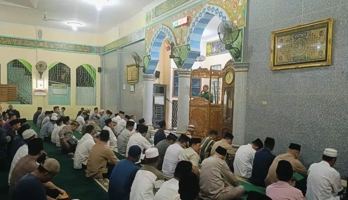 Pj Wako Lubuklinggau H Trisko Defriyansa dan Forkopimda Safari Ramadhan di Masjid Nurul Ihsan