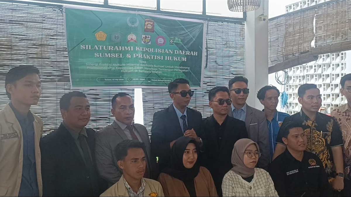 Polda Sumsel dan Praktisi Hukum Milenial Bersinergi dalam Menangani Kamtibmas