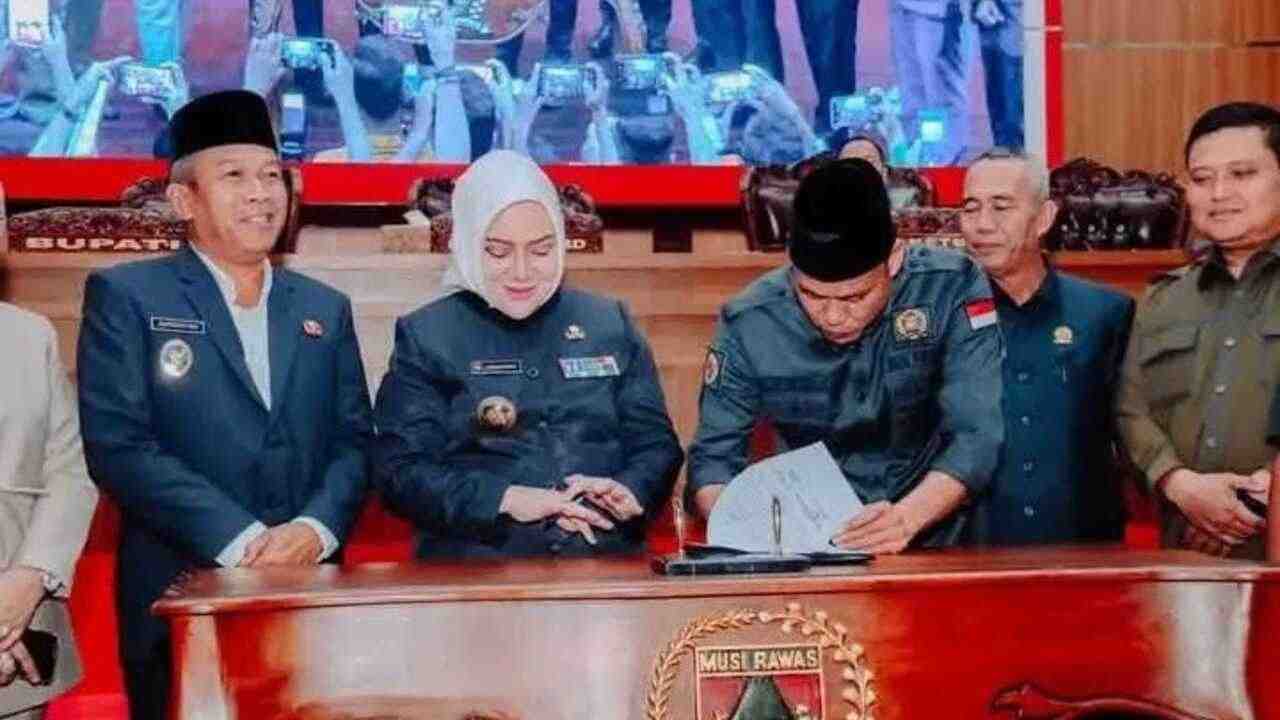 DPRD Musi Rawas Gelar Rapat Paripurna Penyampaian LKPJ Bupati Tahun Anggaran 2024