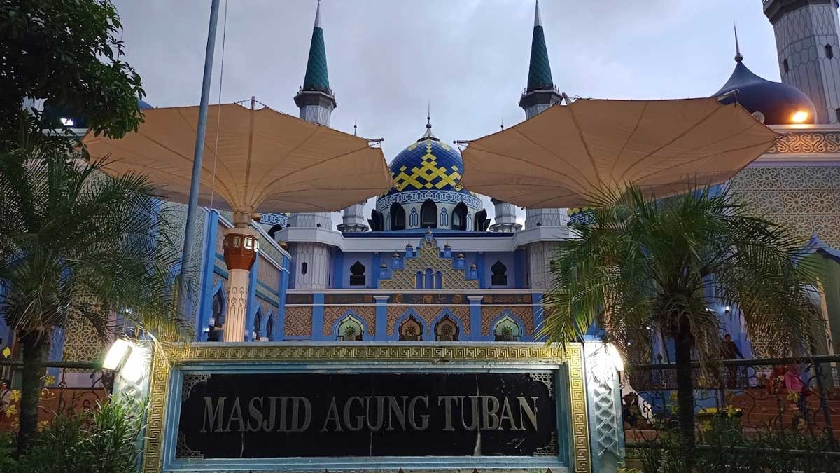 Pancarkan Pesona Negeri 1.001 Malam, Masjid di Tuban Ini Gabungkan Berbagai Gaya Arsitektur Islam 