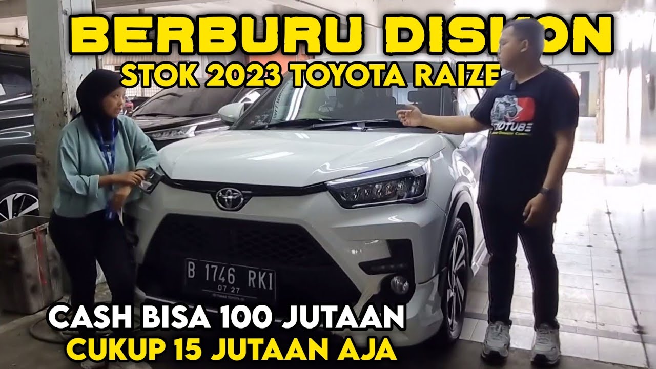 Turun Harga 50 Jutaan, Segini Bandrol Toyota Raize Bekas Februari 2024, Cocok Buat Lebaran Nanti