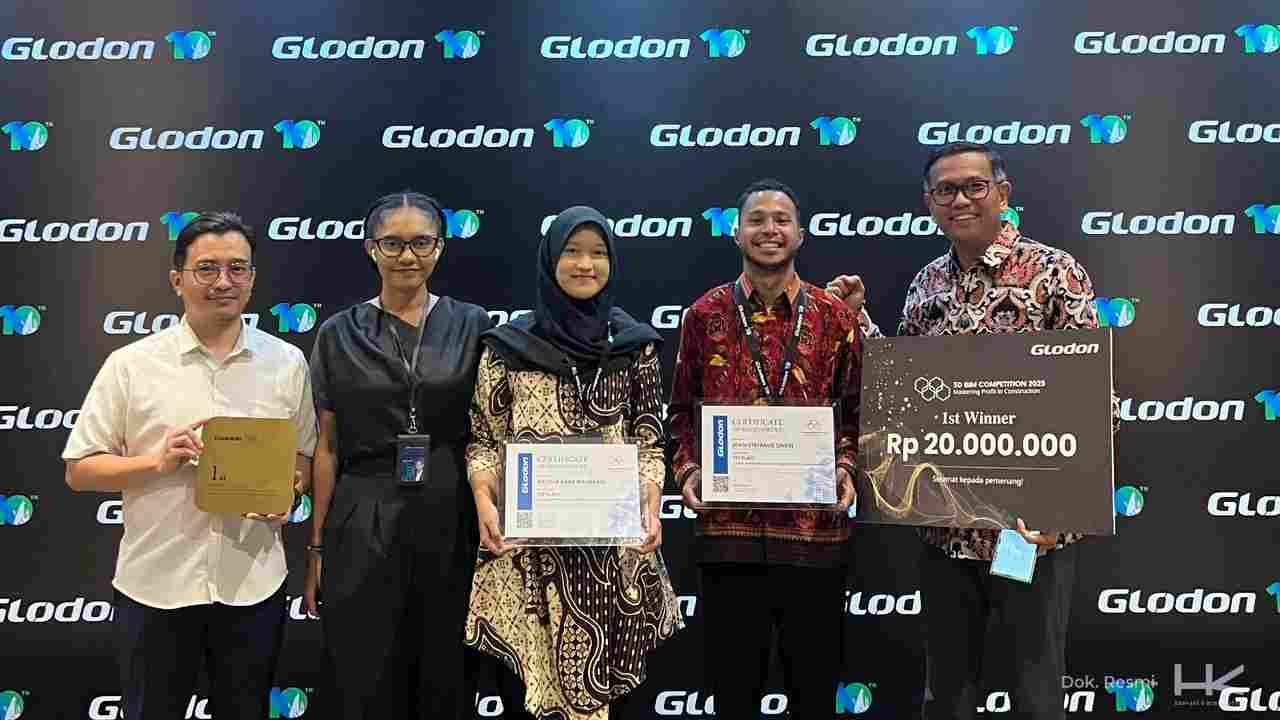 Juara Kompetisi BIM 5D Nasional 2025, HK Ukir Prestasi Nasional