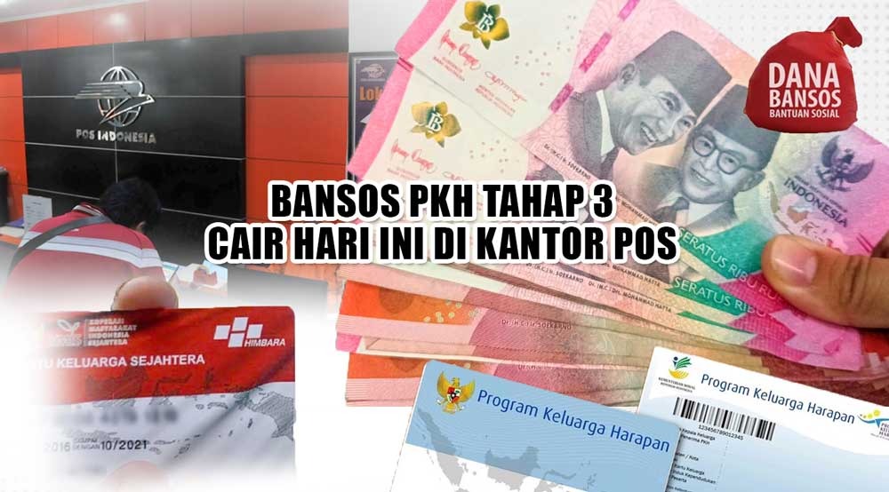 Bansos PKH Tahap 3 Rp750.000 Cair Hari Ini di Kantor Pos, Cek Daerah Pencairannya 