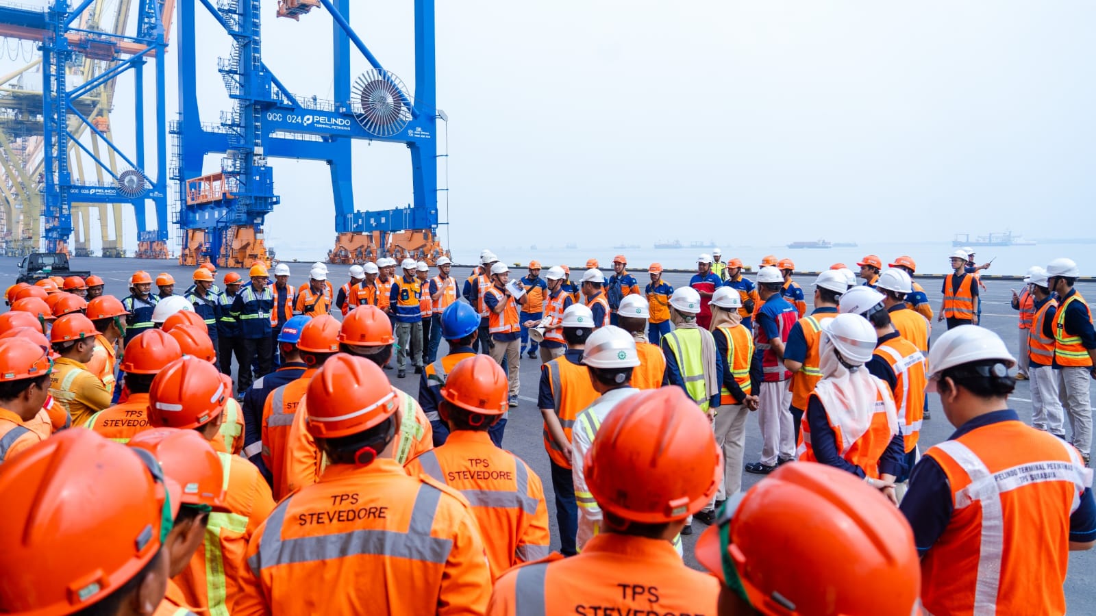 Angin Kencang Ancam Operasional Pelabuhan, TPS Gelar Safety Drill untuk Pastikan Pekerja Siaga!