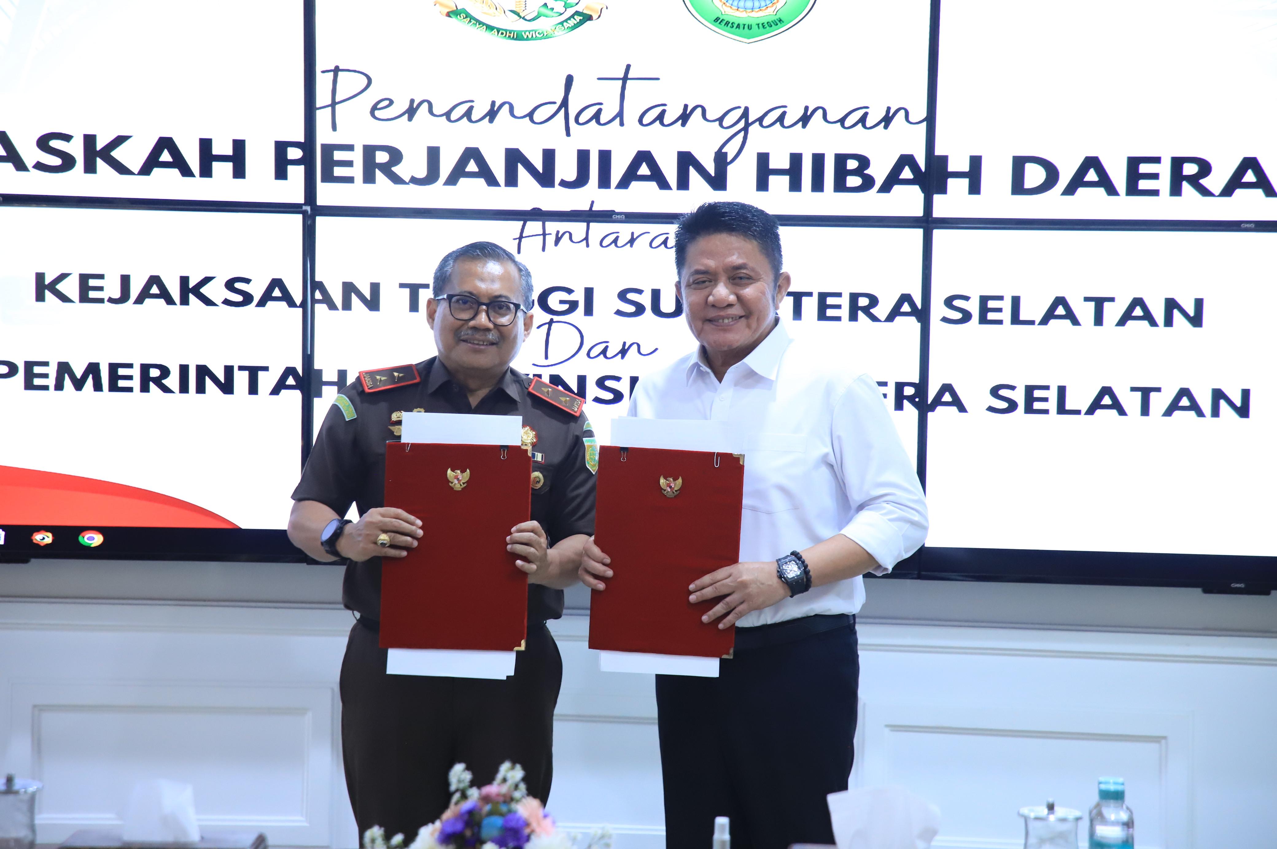 Gubernur Sumsel Hibahkan 2 Bidang Tanah Milik Pemprov untuk Pembangunan RS Adhyaksa Pertama di Luar Jakarta