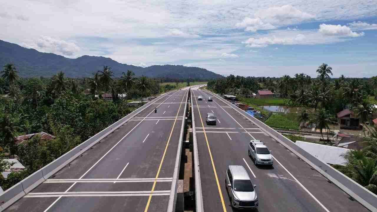 Trafik Jalan Tol Trans Sumatera Terus Meningkat, VLL Tol Terbanggi-Kayuagung Masih yang Tertinggi