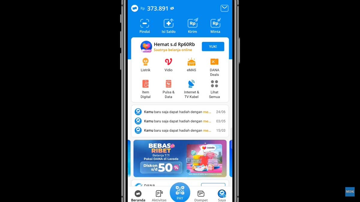 Rahasia Kaum Rebahan! Saldo DANA Auto Nambah Rp300.000, Tanpa Keringatan, Kuy Buktikan