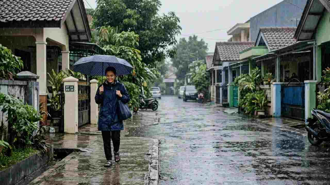 Udara Kabur Masih Mendominasi Sumsel, Palembang Diprakirakan Hujan Ringan Hari Ini