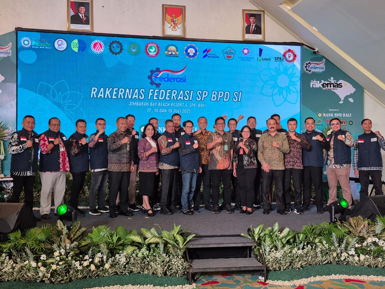 Partisipasi Serikat Pekerja Bank Sumsel Babel di Kepengurusan Federasi SP BPD Seluruh Indonesia