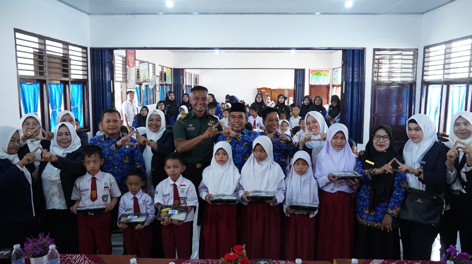 APJI Uji Coba Makan Siang Bergizi di OKI, Ini Pesan Pj Sekda M Refly