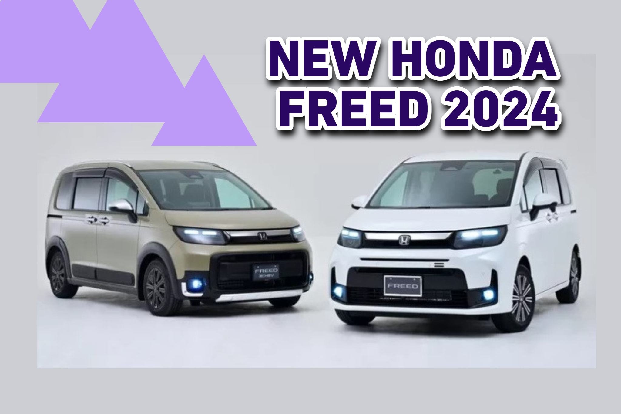Honda Freed 2024 Hadir dengan Mesin Hybrid Bergaya Crossover, Dijual Harga Segini?