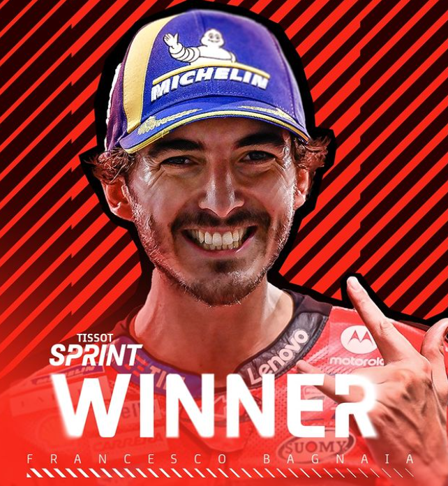 Hasil Sprint Race MotoGP Jepang 2024, Bagnaia Juara, Acosta Crash