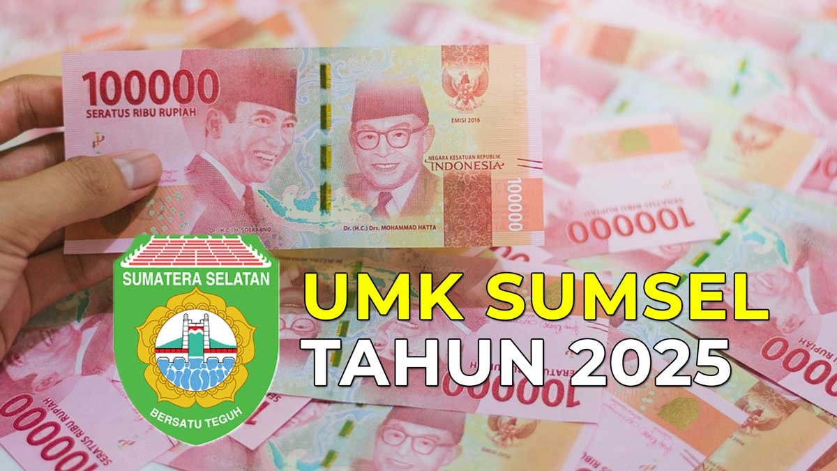 Segini Rincian Kenaikan UMK di 7 Kabupaten/Kota di Sumsel Berlaku 2025, UMSP 3 Sektor Ini juga Naik 