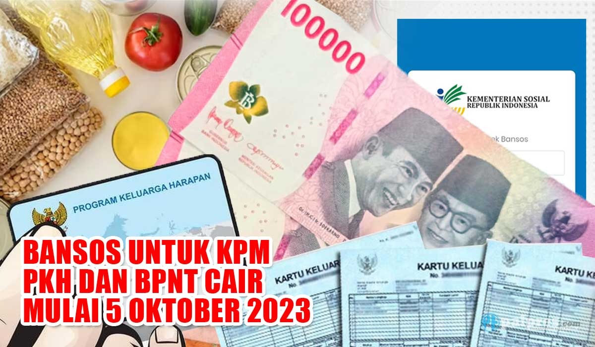 SP2D Sudah Keluar, Bansos untuk KPM PKH dan BPNT Cair Mulai 5 Oktober 2023 