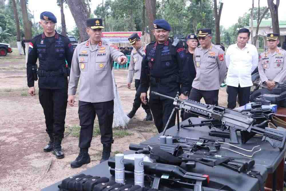 Kunker ke Mako Brimob Batalyon C Martapura, Ini yang Dilakukan Kapolda Sumsel  