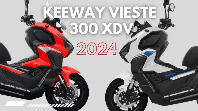 Tampilan Gahar Skutik Keeway Vieste 300 XDV 2024 Resmi Dirilis, Harga Terjangkau!