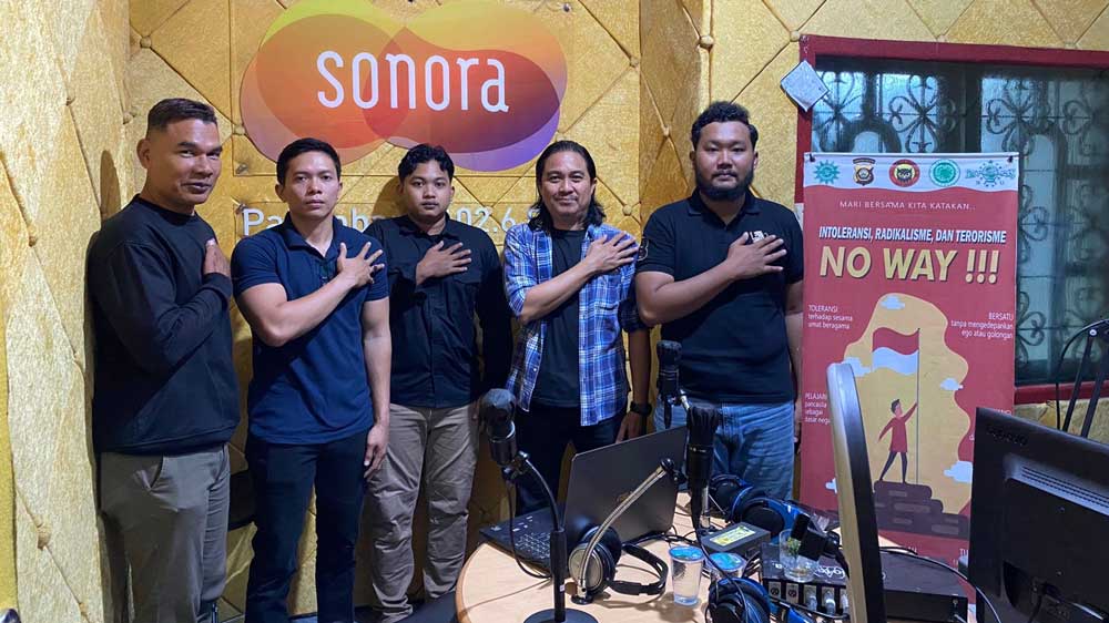 Sosialisasi di Radio Sonora Palembang, Densus 88 Antiteror Polri Ubah Strategi, Fokusnya?