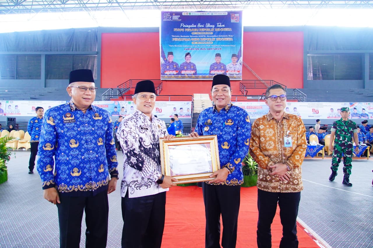 Bupati Muba Sambut Positif Kolaborasi HUT KOPRI ke-54 dengan HUT PGRI ke-80