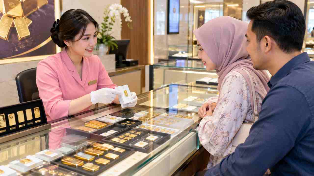 Harga Emas Pegadaian 25 Oktober 2026, Galeri24 dan UBS Kompak Melemah, Antam Stagnan