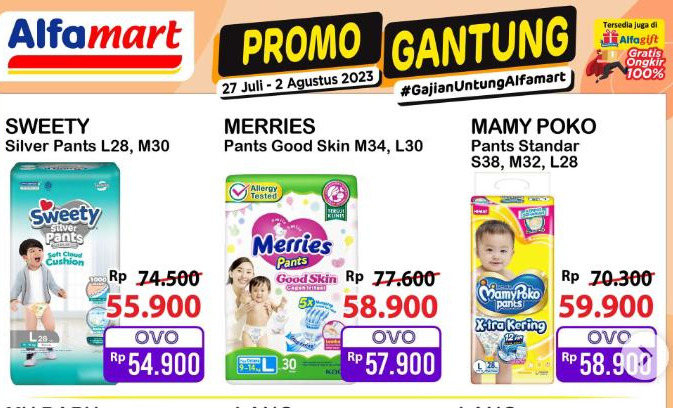 Katalog Promo Alfamart hingga 2 Agustus 2023, My Baby Telon hanya Rp12.500 Aja Lho