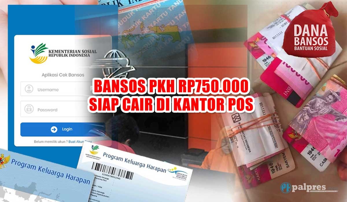 Bansos PKH Rp750.000 Siap Cair di Kantor Pos, Cek Tanggalnya di Sini 