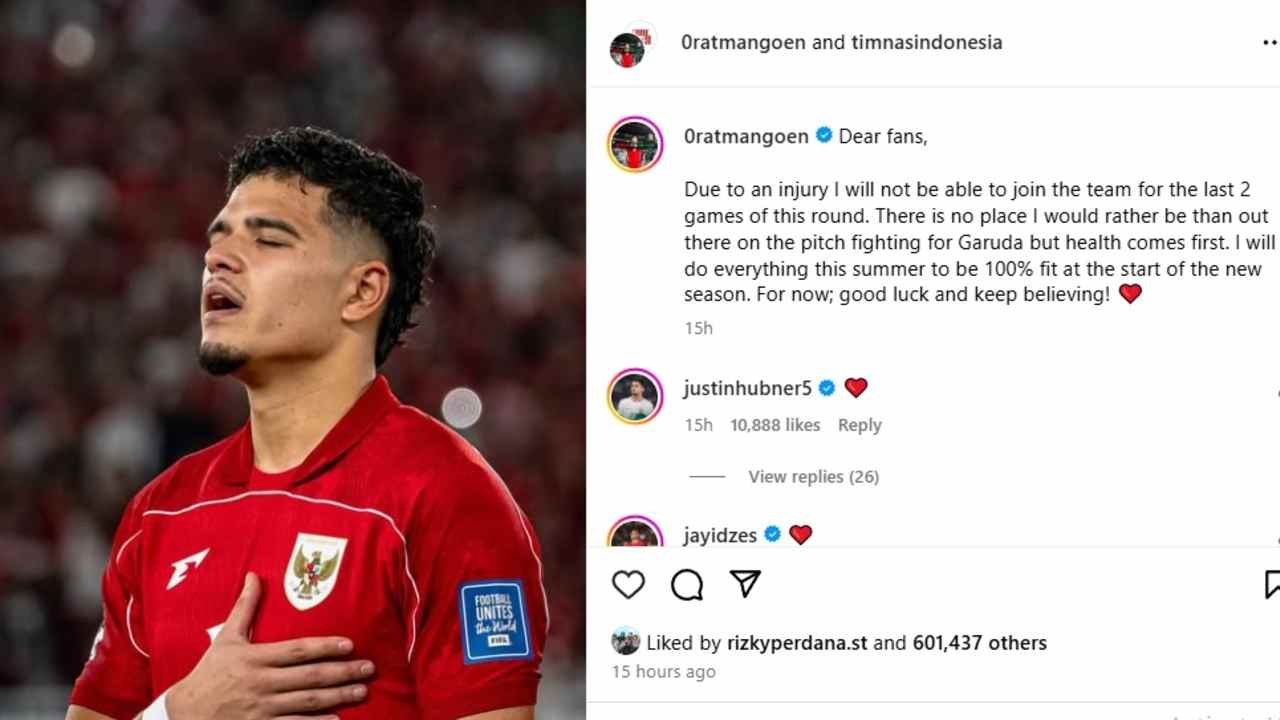 Gagal Penuhi Garuda Calling, Ini Curahan Hati Ragnar Oratmangoen
