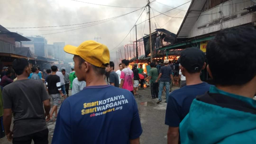 Banding Agung OKU Selatan Kembali Membara, Enam Rumah Warga Hangus 