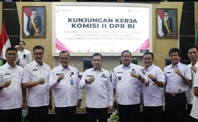 Pj Wako Lubuk Linggau H Koimudin Hadiri Kunker Spesifik Komisi II DPR ke Sumsel